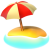 beach-with-umbrella_1f3d6-fe0f